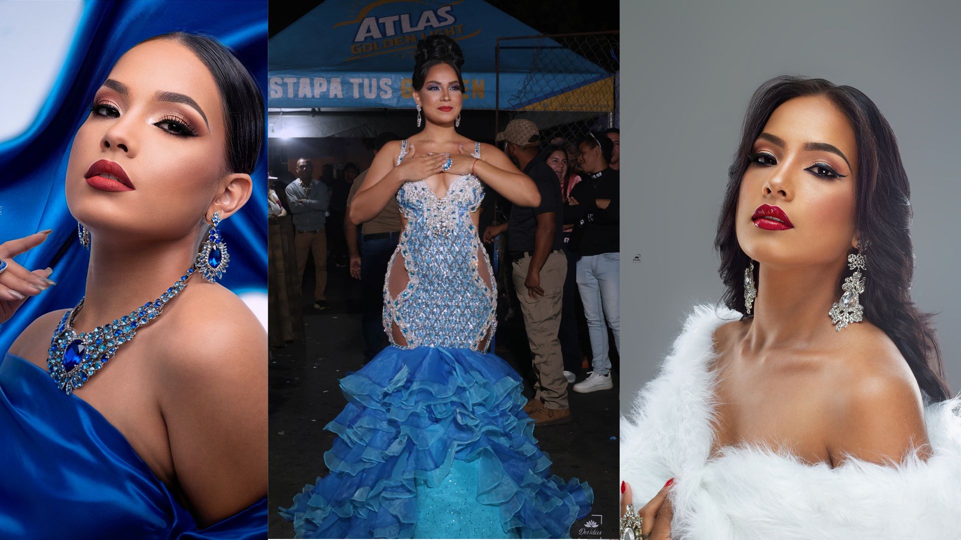 Noemí Lizeth González Alonso, reina de Calle Abajo de Capira 2026. Foto: Calle Abajo de Capira.