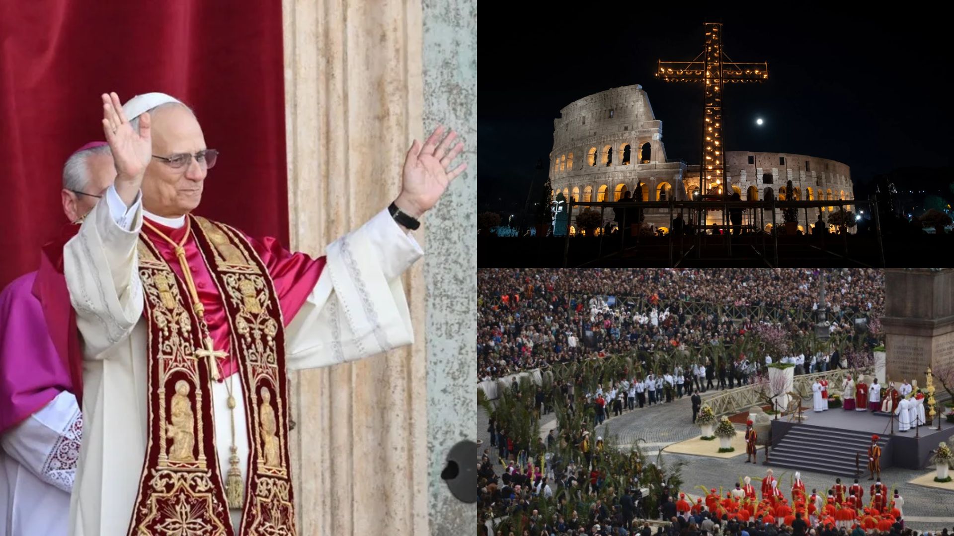 La Semana Santa desde Roma será una de las emotiva, luego del fallecimiento del Papa Francisco. Foto: EFE / Canva. La Semana Santa desde Roma será una de las emotiva, luego del fallecimiento del Papa Francisco. Foto: EFE / Canva.