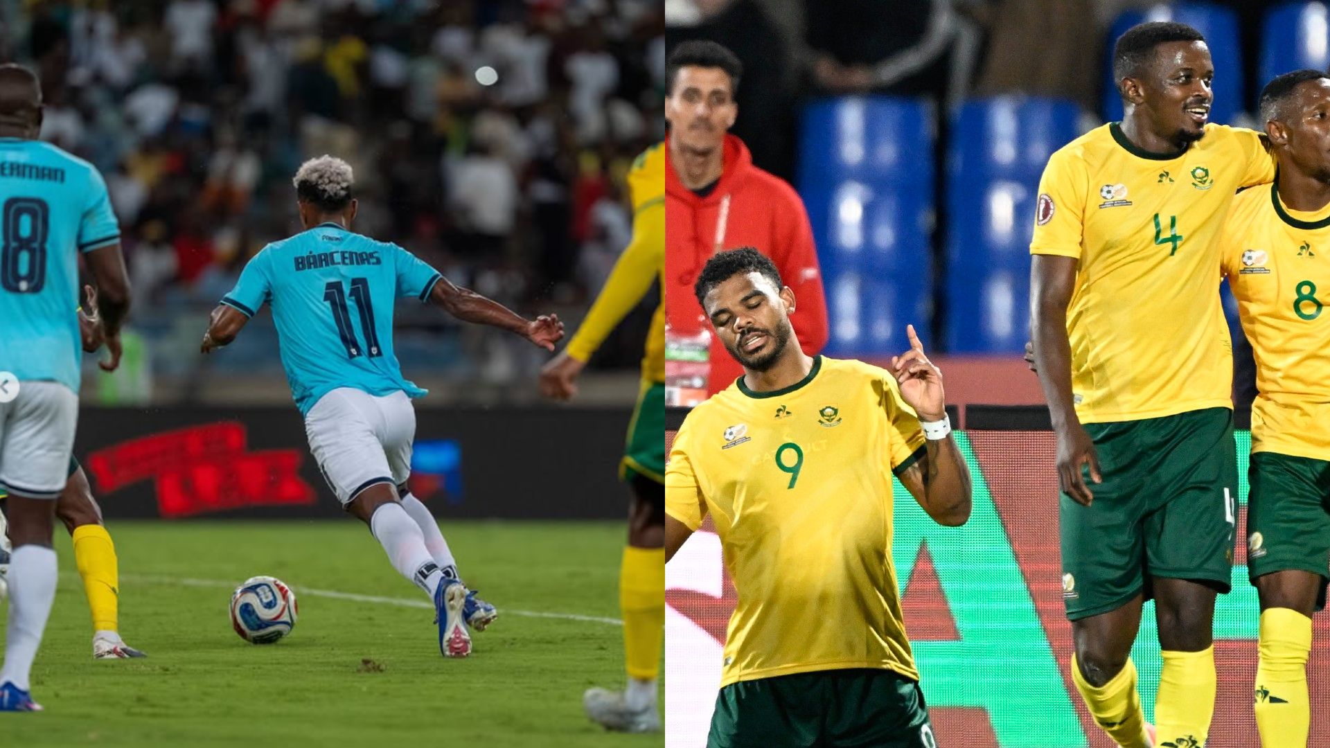 Panamá se enfrento contra Sudáfrica en amistoso encara al Mundial 2026. Foto: Fepafut / EFE.