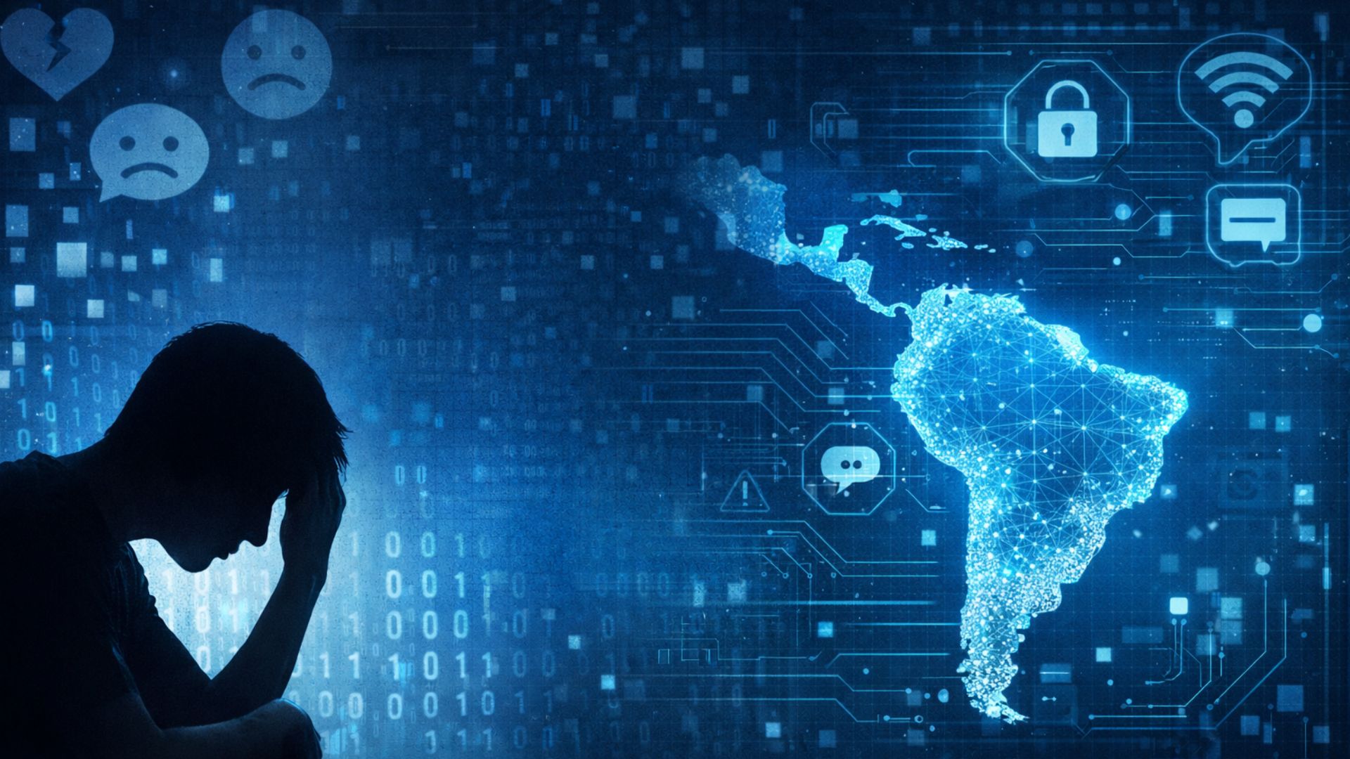 La salud mental juvenil enfrenta nuevos desafíos en la era digital en Iberoamérica. Foto: IA