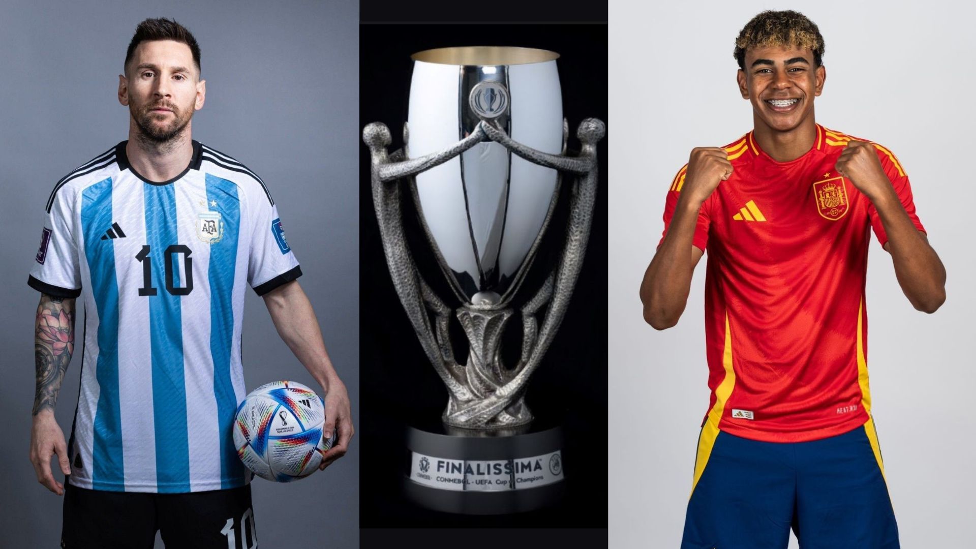 La Finalissima podría cambiar de sede debido a la escalada del conflicto militar en Oriente Medio. Foto: Pinterest.