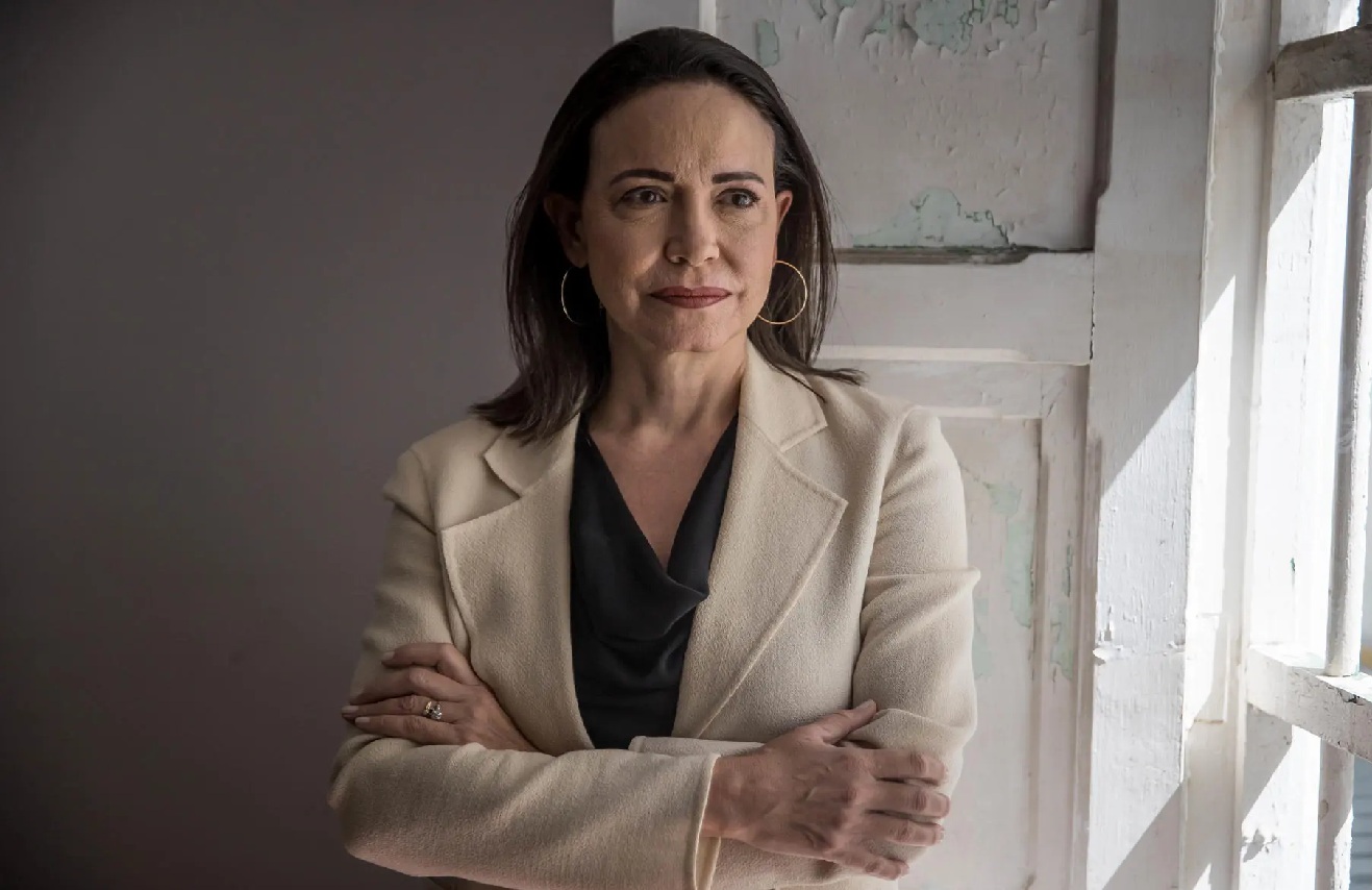 Machado recibio el Premio Nobel de la Paz 2025. Foto: EFE