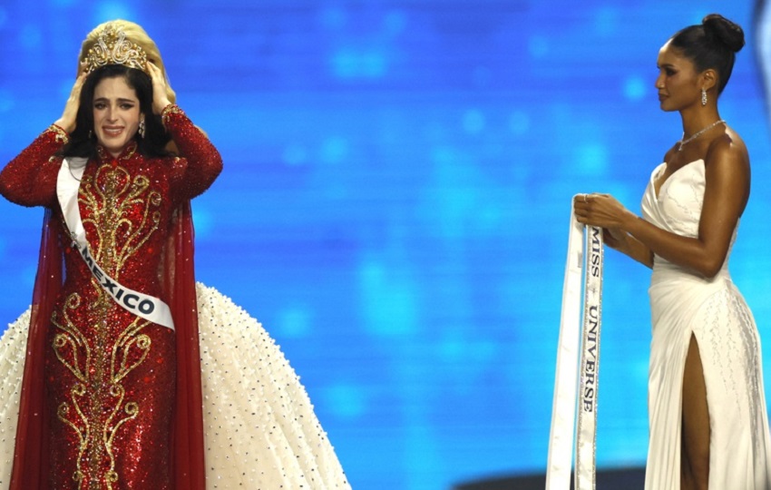 Miss México Fatima Bosch, coronada Miss Universe 2025.  EFE