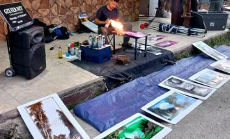 Gelver Ney lleva 22 años dedicándose a la pintura. Foto / Cortesía.